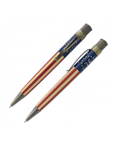 Retro 51 Tornado Vintage Metalsmith Bennington Flag Pen Le MVP de beaucoup