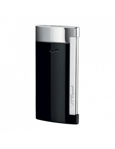 S. T. Dupont SLIM 7 Black And Chrome Finish Lighter la livraison gratuite