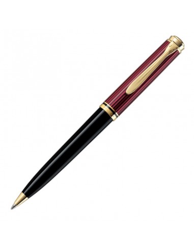 Pelikan Souveran K800 Black-Red Ballpoint Pen les ligaments