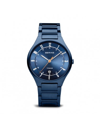 Bering Men's Watch | Titanium | Matte Blue | 11739-797 En savoir plus