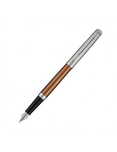 Waterman Hemisphere Luxury Bronze CT Fountain Pen Pour