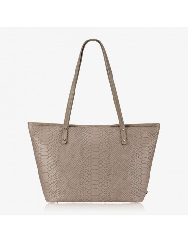 GiGi New York ZIP TAYLOR TOTE Embossed Python Leather outlet