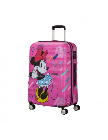 American Tourister WAVEBREAKER-DISNEY MINNIE PINK 25" SPINNER MEDIUM la livraison gratuite