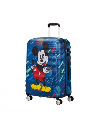 American Tourister WAVEBREAKER- MICKEY BLUE 28" SPINNER LARGE Jusqu'à 80% De Réduction