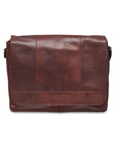 Mancini Buffalo Collection Leather Messenger Bag de France