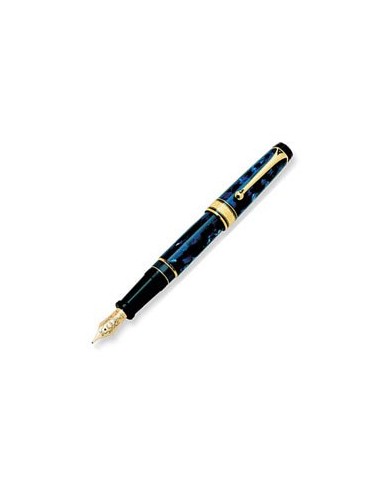 Aurora Pens Optima Auroloide 996B Blue Fountain Pen de technologie