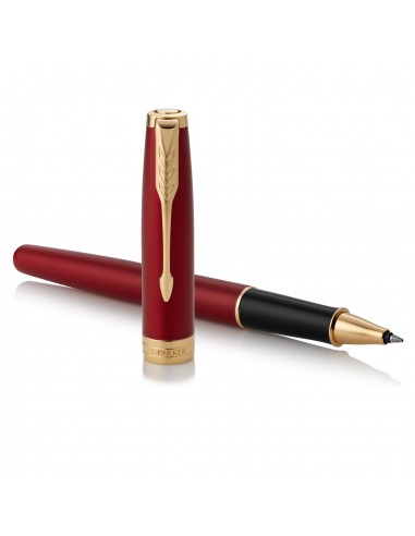 Parker Sonnet Red Lacquer GT Rollerball Pen Comparez et commandez 