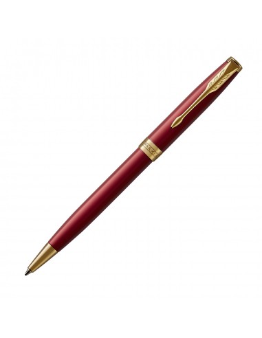 Parker Sonnet Red Lacquer GT Ballpoint Pen Par le système avancé 