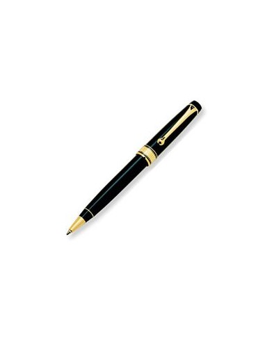 Aurora Pens Optima Resin 998N Black W/Gold Trim Ballpoint hantent personnes