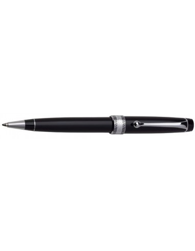 Aurora Optima Resin Black w/ Chrome Plated Trim Ballpoint du meilleur 