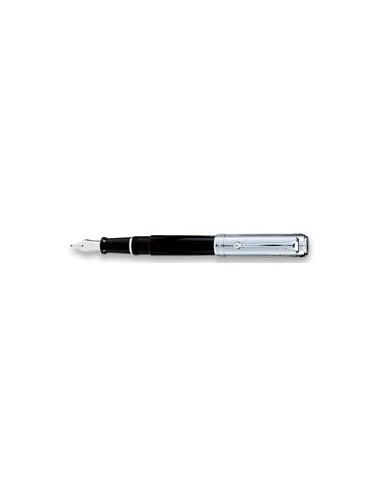 Aurora Pens Talentum Black w/ Chrome D11CN Fountain Pen En savoir plus