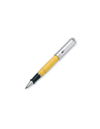 Aurora Pens Talentum Yellow w/ Chrome Cap D71CY Rollerball solde