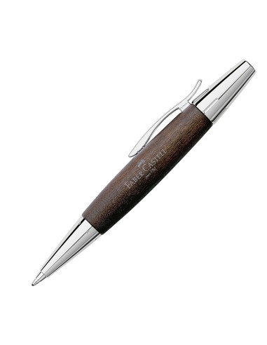 Faber-Castell e-motion 148381 Ballpoint, Dark Brown Pearwood Livraison rapide