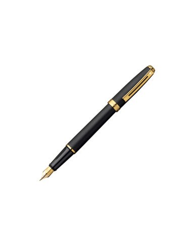 Sheaffer Pens - Prelude - 3460 Black W/ Gold Plated Trim Fountain Pen acheter