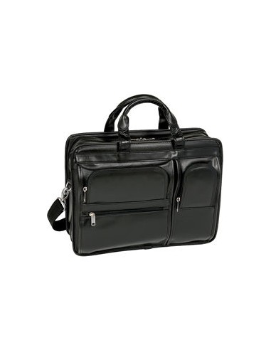 McKlein P Series 8843 Leather Hubbard Double Compartments Laptop Case votre