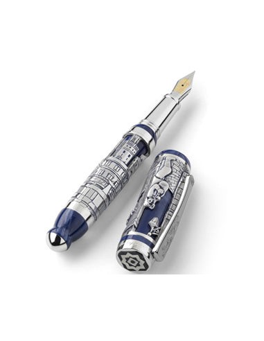 Montegrappa Barbiere Di Siviglia Fountain Pen rembourrage situé sous