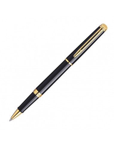 Waterman Hemisphere Black Lacquer GT Rollerball Pen pas cher