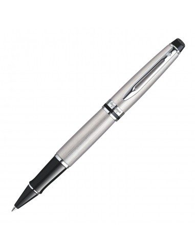 Waterman Expert Stainless Steel CT Roller Ball Pen S0952080 Amélioration de cerveau avec