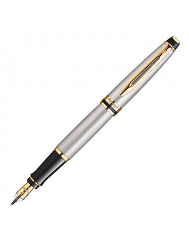 Waterman Expert Stainless Steel GT Fountain Pen Fine S0951940 rembourrage situé sous