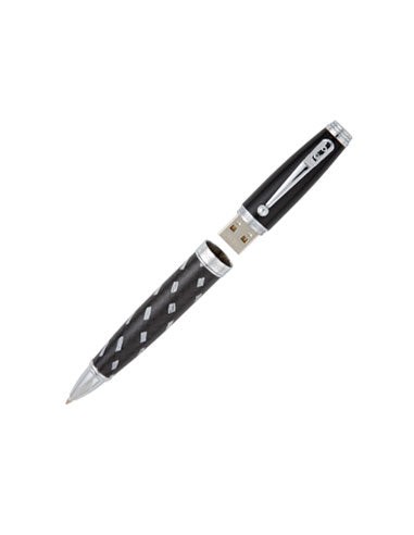 Monteverde Invincia 4 GB USB Black Tie Ballpoint Pen en linge