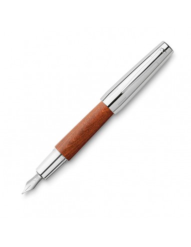 Faber-Castell e-motion Fountain Pen Pearwood Brown s'inspire de l'anatomie humaine