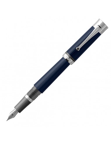 Montegrappa Desiderio Fountain Pen, Navy Blue - Model: ISDET_AB Voir les baskets