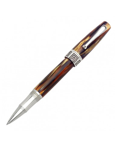 Montegrappa Extra 1930 Turtle Brown Celluloid Rollerball - Model: ISEXTRCW Faites des économies