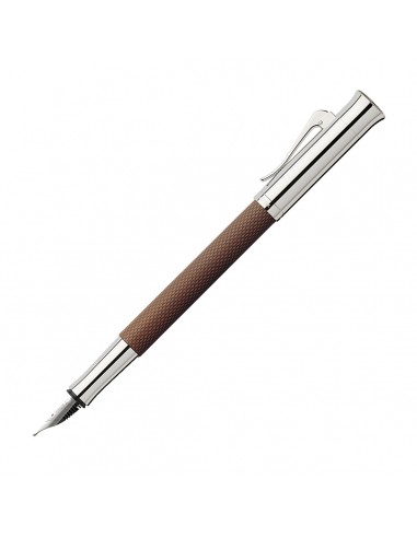 Graf Von Faber-Castell Guilloche Fountain Pen Cognac livraison et retour toujours gratuits