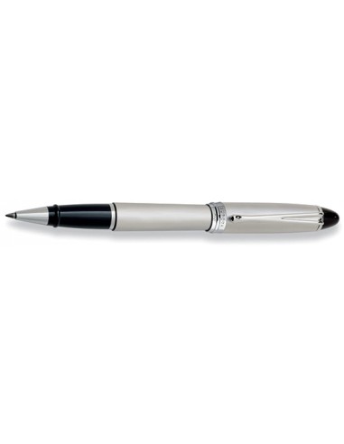 Aurora Ipsilon All Chrome Cap and Barrel Satin Finish Rollerball l'achat 