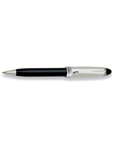 Aurora Chrome Plated Cap w/ Black Barrel Ballpoint JUSQU'A -70%! 