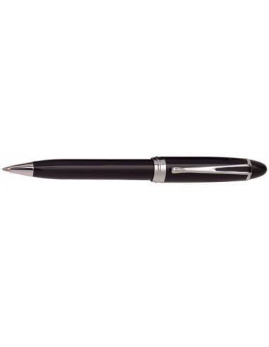 Aurora Black w/ Chrome Trim Ballpoint Paris Déstockage Promo