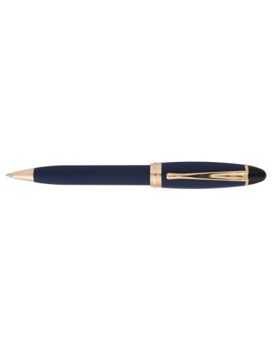 Aurora Blue Ballpoint Rose Gold Trim pas chere