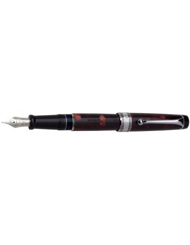 Aurora Burgundy w/ Chrome Trim Fountain Pen de l' environnement