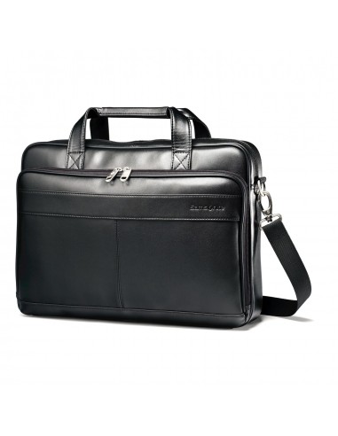 Samsonite Leather Business Slim Brief Amélioration de cerveau avec