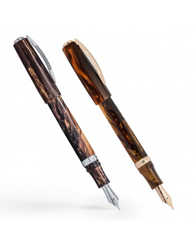 Visconti Medici Fountain Pens (Rose Gold or Palladium) en ligne des produits 