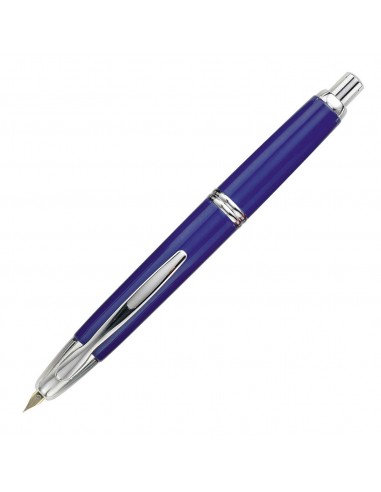 Pilot Vanishing Point Retractable Fountain Pen Blue Rhodium JUSQU'A -70%! 