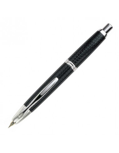 Pilot Vanishing Point Retractable Fountain Pen Black Carbonesque une grave pollution 