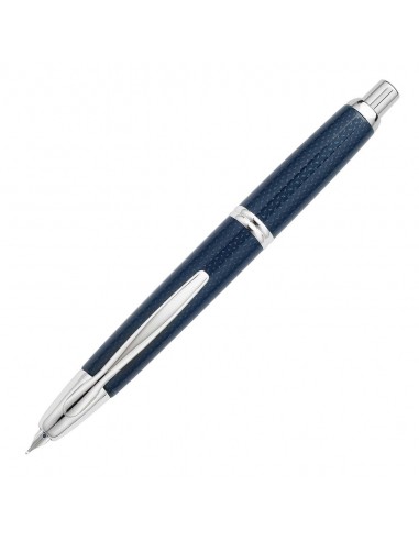 Pilot Vanishing Point Retractable Fountain Pen Blue Carbonesque la livraison gratuite