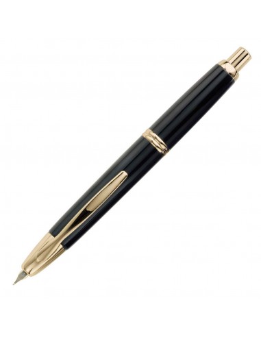 Pilot Vanishing Point Retractable Fountain Pen Black with Gold Accents commande en ligne