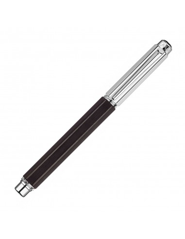 Caran d'Ache Varius Ebony Wood Silver-Plated and Rhodium-Coated Fountain Pen Vous souhaitez 