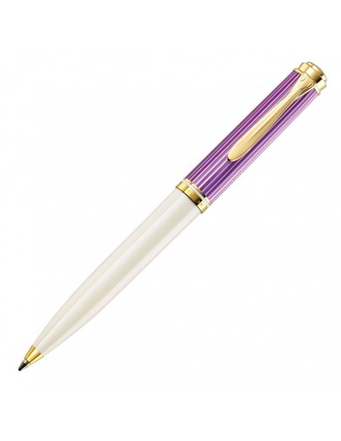 Pelikan Pens Souveran 600 Violet-White Ballpoint K600 paiement sécurisé