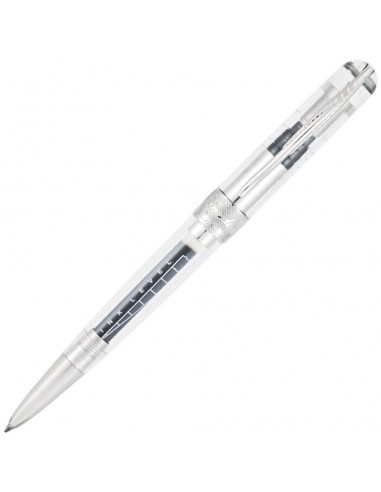 Pineider Pens Avatar UR Demonstrator Ballpoint Pen Clear Faites des économies