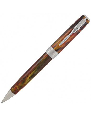 Pineider Pens La Grande Belleza(Great Beauty) Gemstones Ballpoint Rodolite Red Livraison rapide