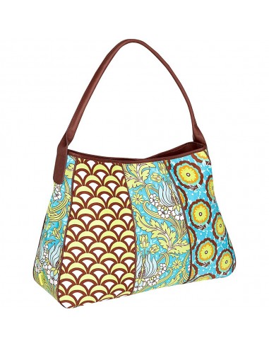 Opal Fashion Bag Color: Temple Tulips Turquoise solde