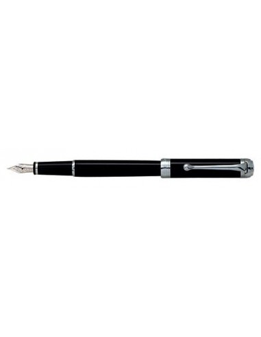 Aurora Talentum Finesse Black w/ Chrome Trim Extra Fine Point Fountain Pen - AU-D13N-EF Toutes les collections ici