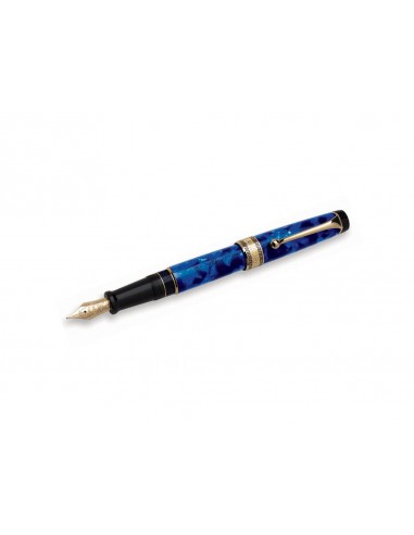 Aurora Optima - Auroloide Blue Bold Point Fountain Pen - AU-996B-B hantent personnes