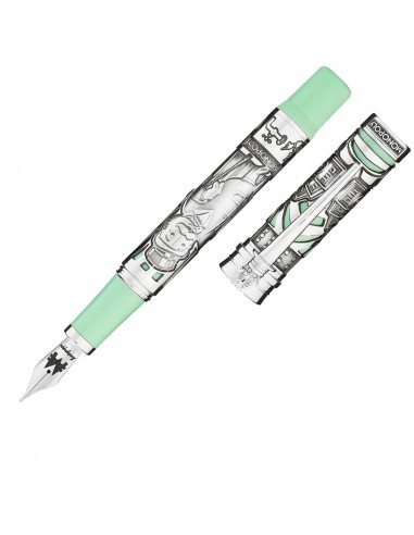 Montegrappa Monopoly Limited Edition Tycoon Style Fountain Pen Green commande en ligne