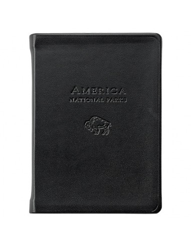 Graphic Image America National Parks Atlas Black Traditional Leather online