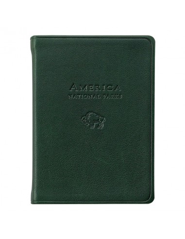 Graphic Image America National Parks Atlas Green Traditional Leather pas cher