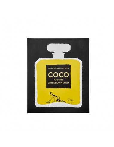 Graphic Image Coco and the Little Black Dress Genuine Leather Economisez 